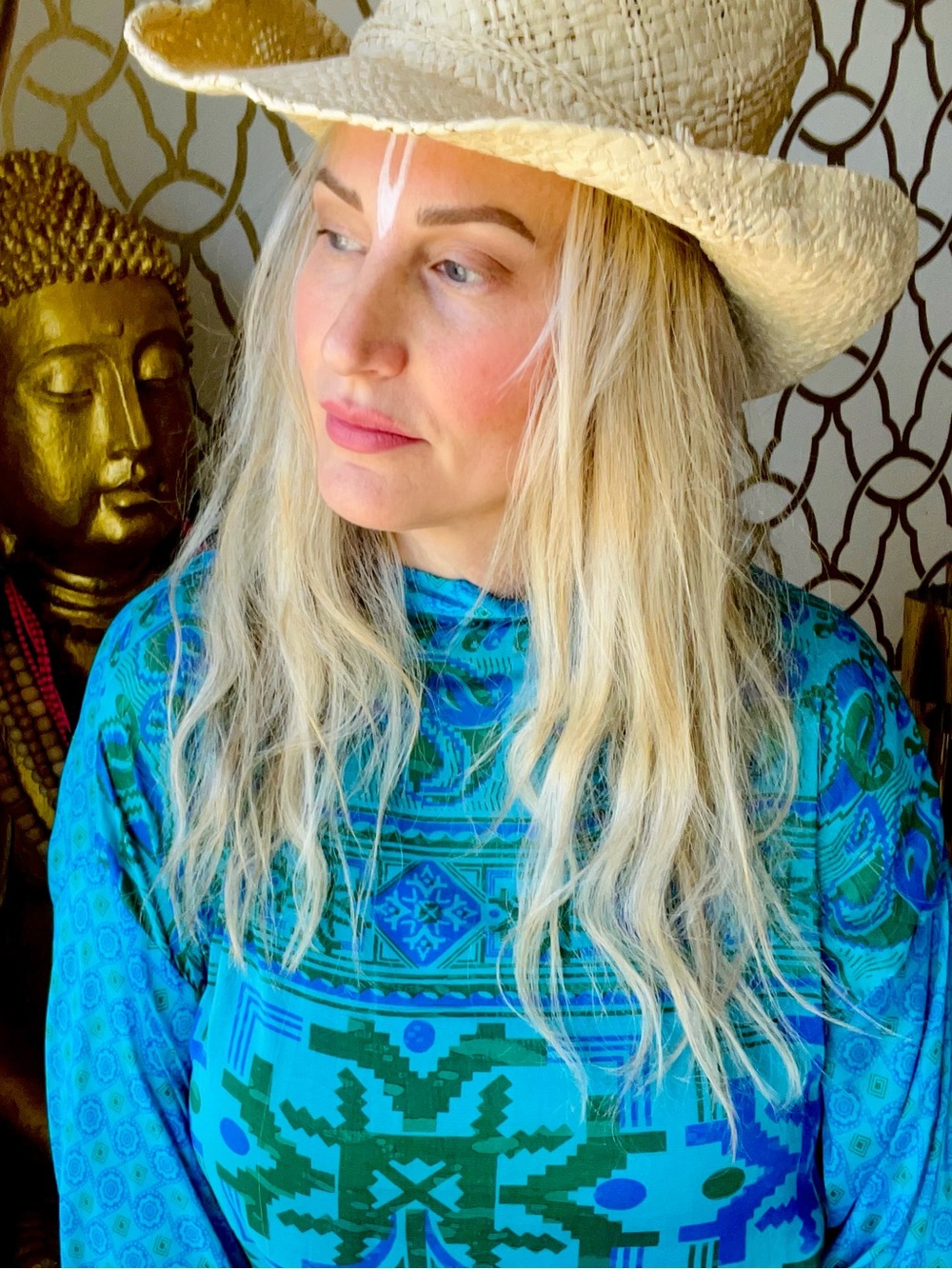 GURUHUSTLE BUTTER SILK KIMONO
